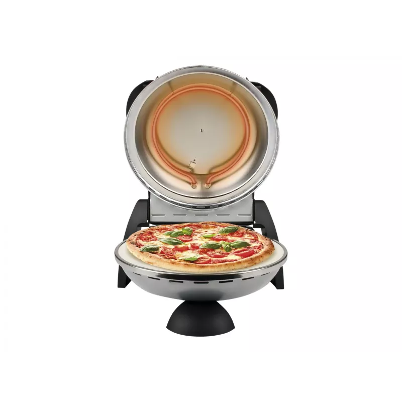 Picos kepimo aparatas G3FERRARI Delizia 1200 W, akmeninis paviršius, max 400°C, 31 cm pica, termostatas, laikmatis