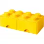 LEGO Drawer Brick 8 — geltona (40061732) stalčius kaladėlėms ir smulkioms detalėms
