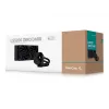DeepCool LS520S Zero Dark AIO procesoriaus aušinimo skysčiu sistema, 240 mm, 2x 120 mm PWM ventiliatoriai, AM4/AM5/LGA2066, juoda