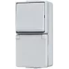 JUNG 676 W – Baltas jungiklis 250V 10A 70x47 mm