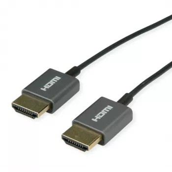 ROLINE HDMI-koaksialinis kabelis itin plonas 8K60 ST/ST - kabelis - skaitmeninis/ekrano/video (11.04.5937)