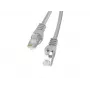 Tinklo kabelis LANBERG PCF6-10CC-0100-S Cat6 F/UTP RJ-45 – RJ-45 1 m Pilka