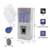 Pirštų atspaudų ir RFID kodų spyna QOLTEC 52447 su IP68 apsauga