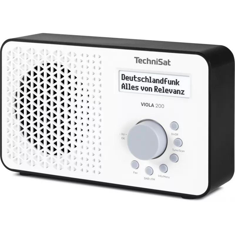 TV priedėlis TECHNISAT VIOLA 200 baltas/juodas HD DVB‑S2