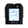 Metalo detektorius Yato YT-73138, paieškos gylis 0,12 m, LCD ekranas