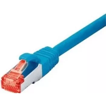 Tecline exertis Connect - Laidas jungiamasis - RJ-45 (vyriškas) į RJ-45 (vyriškas) - 10 m - SSTP kabelis - CAT 6 - Be halogenų - Mėlyna (71510B)
