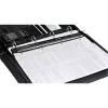 Smeigtukas WEDO 67 9401 – 4-ių skylių metalinis perforatorius, juodas, perforavimo talpa 3 mm, 66 mm plotis