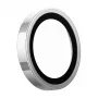 Torras Lensguard fotoaparato stiklas, skirtas iPhone 16 Pro (pilkas)