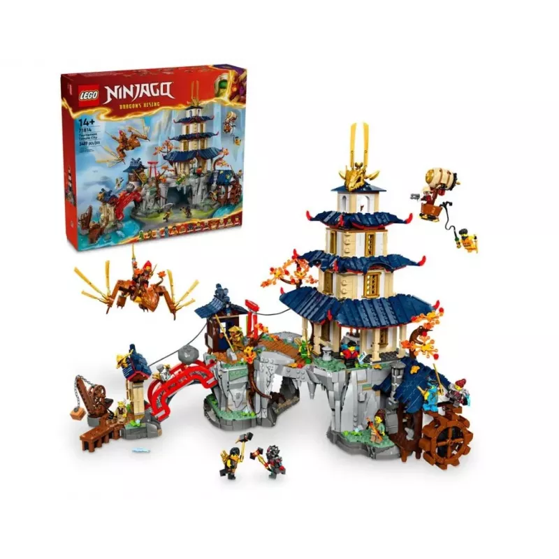 LEGO Ninjago 71814 Turnyro šventyklos miestas
