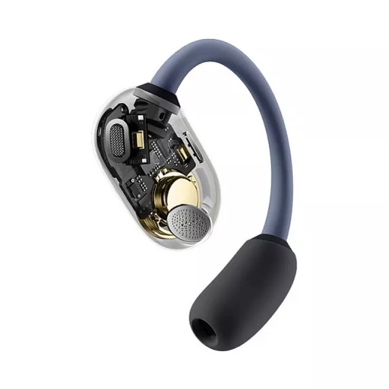 Baseus Eli Sport 1 atviro tipo belaidžiai ausinės Cosmic Black su USB laidu
