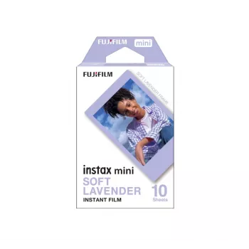 Fujifilm Instax MINI Soft Lavender momentinė juostelė 5,4×8,6 cm, 10 lapelių