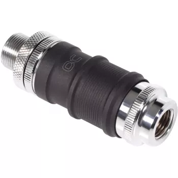 Alphacool Quick Disconnect Set BLH1A IG-IG su Schott jungtimi – greito atjungimo movų pora G½/G1/4 sriegiams