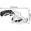 Belaidis rankinis diskinis pjūklas GKS 12V-26 Professional, 12V (mėlyna/juoda, 2x Ličio jonų akumuliatorius 3,0 Ah, su L-BOXX)