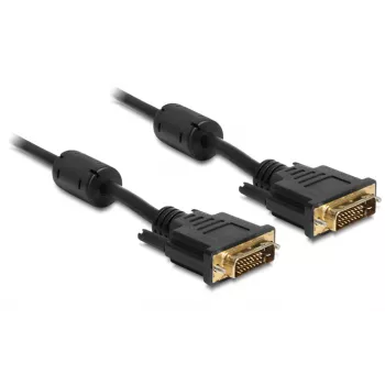 DVI laidas DeLOCK 83189 1 m DVI-D juodas