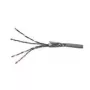 Wentronic Goobay CAT 5e tinklo kabelis, SF/UTP, pilkas, 100 m - CCA vario mišinys, AWG 24/1 (vientisas), PVC (68709)