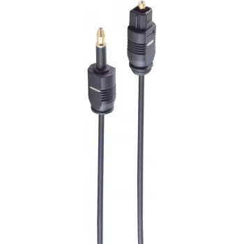 shiverpeaks BS69012-1.5 Garso laidas 1,5 m TOSLINK 3,5 mm Juodas (BS69012-1.5)