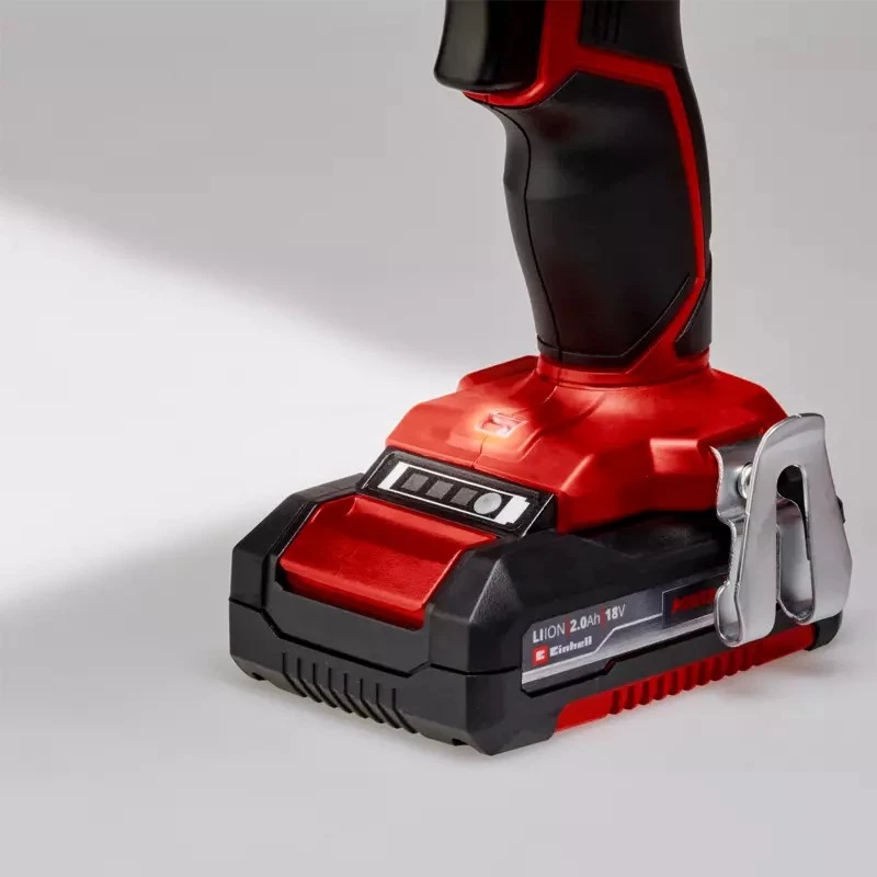 Gręžtuvas Einhell TE-CD 18/2 18750 RPM Be raktelio 1.45 kg Juoda, Raudona