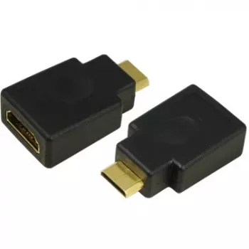 LogiLink AH0009 Juodas HDMI C (mini) į HDMI A adapteris