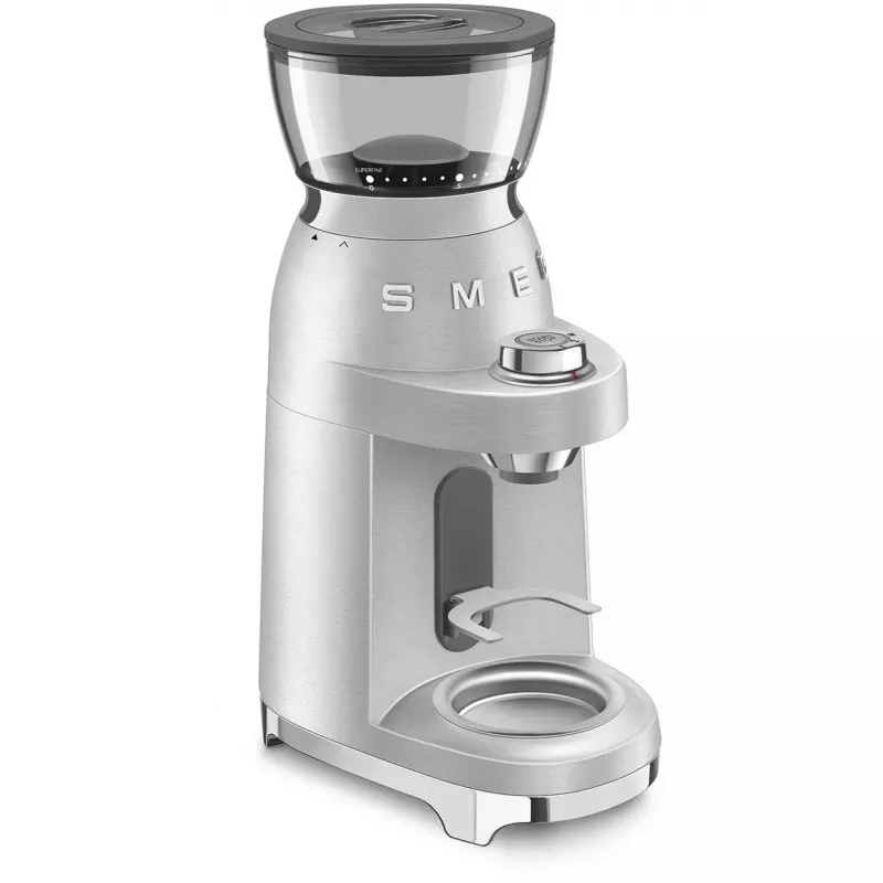 SMEG Kavos Malūnėlis 50s Stilius CGF02SSEU Sidabrinis