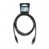 USB kabelis IBOX IKU2D 1,8 m – USB A į USB B, USB 2.0, juodas