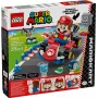 LEGO Statybinis žaislas 72043 Super Mario interaktyvus Mario Kart su standartiniu kartu