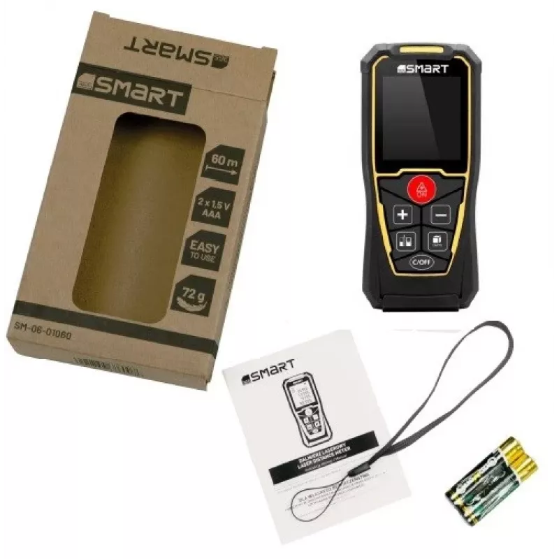 Lazerinis atstumo matuoklis Smart 06-01060