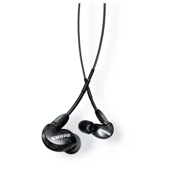 Shure SE215 ausinės, juodos