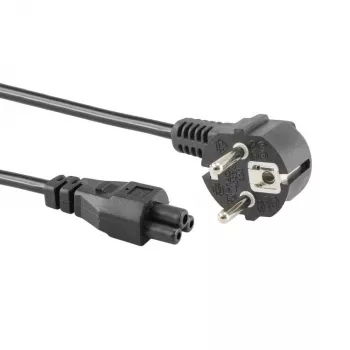 Sbox maitinimo laidas C5 2 m, 220V, juodas