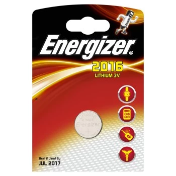 Energizer CR2016 ličio baterija (1 vnt.)
