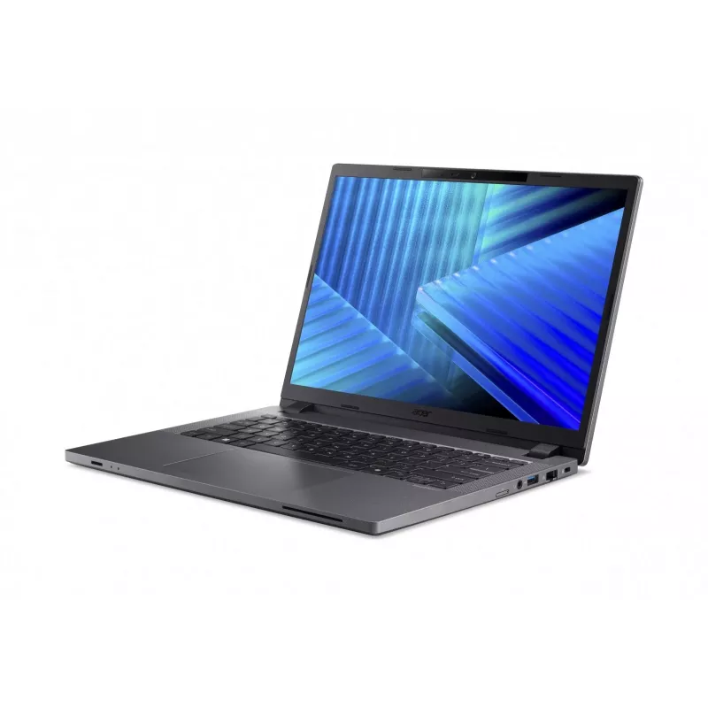 Nešiojamas kompiuteris Acer TravelMate P2 TMP214-75-G3-TCO 14 colių WUXGA IPS, Intel Core Ultra 5 125H, 16GB RAM, 512GB SSD, pirštų atspaudų skaitytuvas, SmartCard, Windows 11 Pro, 3 metų garantija su atvykimu į vietą