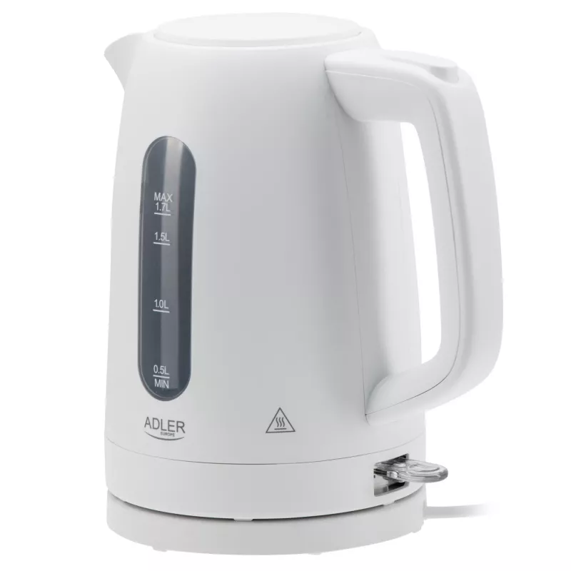 Virdulys Adler AD 1379w — 1,7 l, 2200 W, baltas, polipropilenas