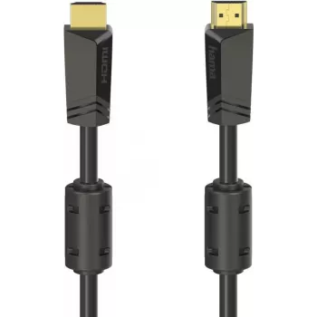 HDMI kabelis Hama 00205010 15 m, HDMI A tipo (standartinis), juodas