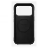 Dėklas telefonui Nomad Rugged Leather Case, skirtas Apple iPhone 17 Pro, oda/TPU/PC/aliuminis, tinka 16 cm (6,3 colio) ekranams, juodos spalvos