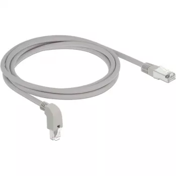 DeLOCK 85875 2 m Cat6a S/FTP tinklo kabelis pilkas