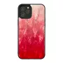 Apsauginis dėklas iKins Apple iPhone 12 / 12 Pro, rožinė ežero spalva su juodu apvadu