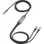 Renkforce USB laidas USB 2.0 USB-C kištukas juodas RF-6721084 (RF-6721084)