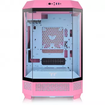 Thermaltake The Tower 300 Bubble Pink rožinis grūdintas stiklas - Midi/Mini bokštas - ATX
