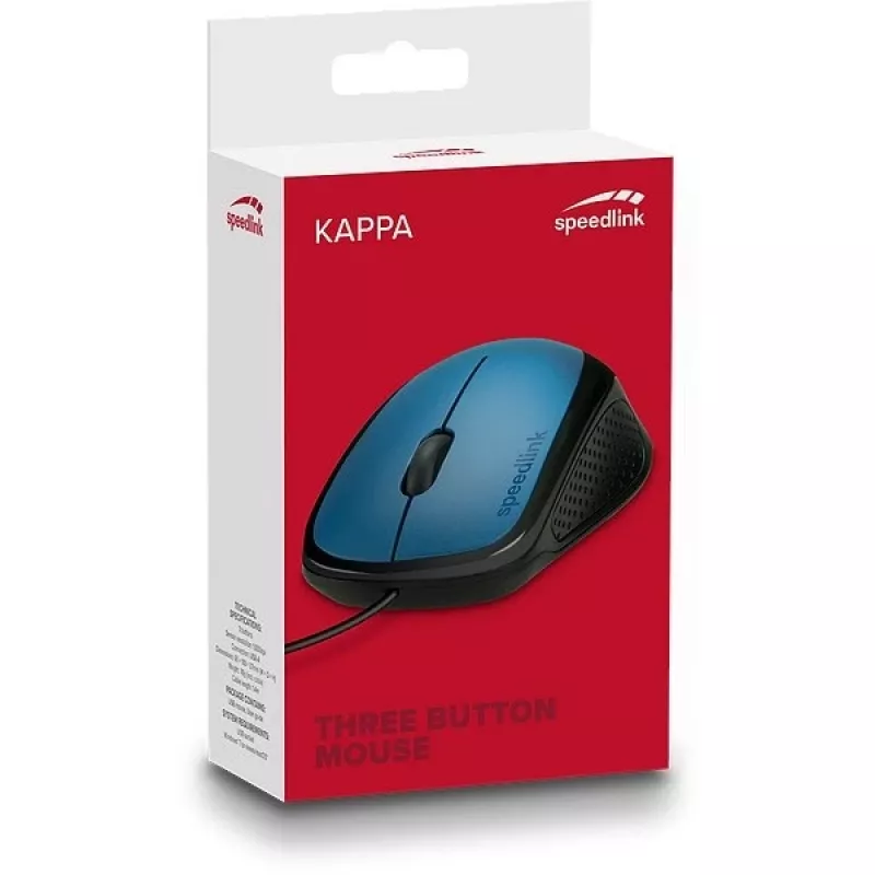 Pelė SPEEDLINK KAPPA Office USB Type-A Optinė 1000 DPI