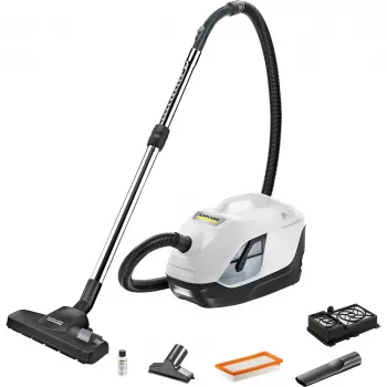 Cikloninis dulkių siurblys Karcher DS 6 sausas, 650 W, 2 L talpa, HEPA 13, 10,2 m spindulys, teleskopinis vamzdis
