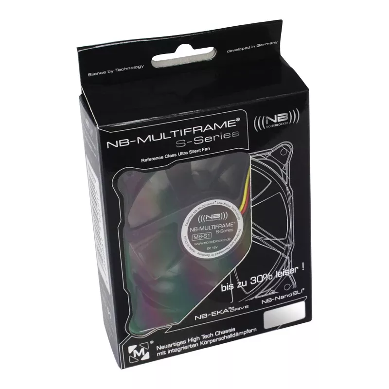 Kompiuterio ventiliatorius Noiseblocker MultiFrame M8-2 (80 mm)