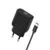Įkroviklis Beline Beli02168 25 W USB-C su USB-C kabeliu, juodas