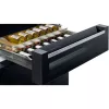 Šaldytuvas šaldiklis Siemens KF96RSBEA, šone prie šono, laisvai pastatomas, 572 L, juodas