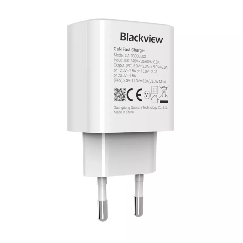BLACKVIEW CHAR-33W/BV USB-C 33W greitas įkroviklis, juodas