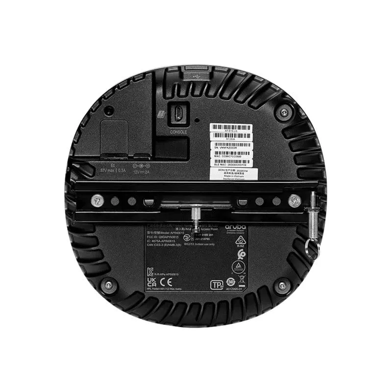 HPE Aruba AP-615 (RW) belaidis prieigos taškas – Wi-Fi 6E, 2,4 GHz / 5 GHz / 6 GHz