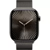 Apple Watch Series 10 GPS + Cellular 46mm Slate Titanium dėklas su Slate Milanese juostele - M/L (MWYW3QF/A)