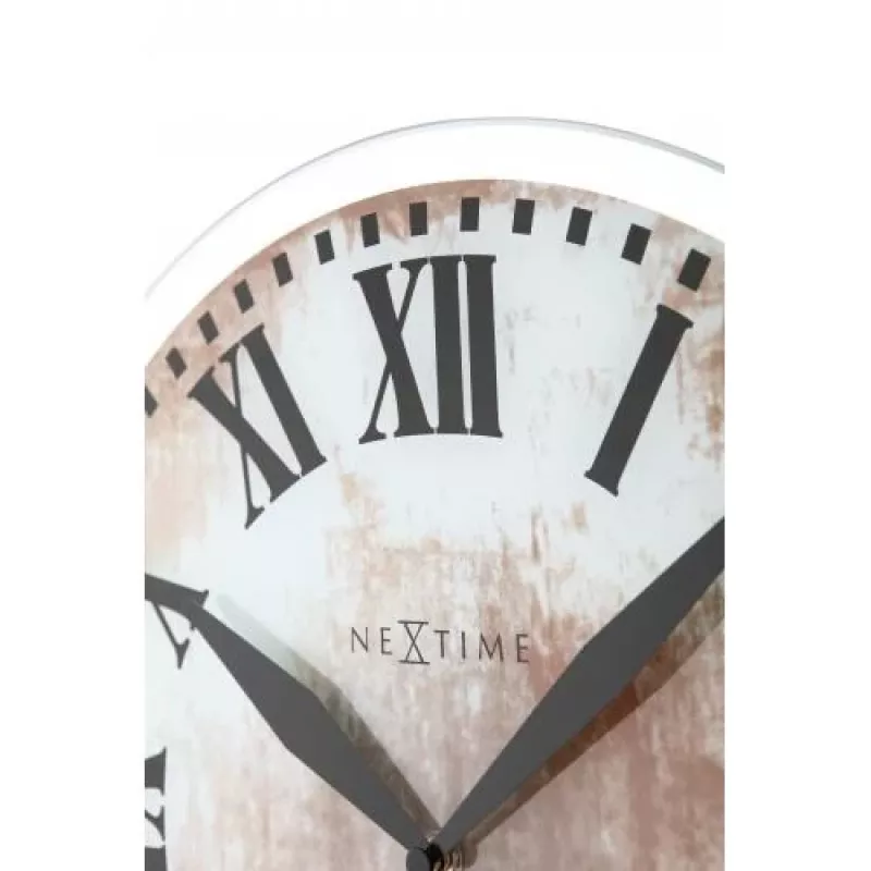 NeXtime klok 8162 Romana sieninis laikrodis, baltas, Ø43 cm