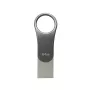 “Silicon Power Mobile C80” 64 GB USB atmintukas USB Type-A / USB Type-C 3.0 (3.1 Gen 1) Titanium
