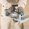 Makita DCS552RTJ nešiojamasis diskinis pjūklas 13,6 cm, juodos ir mėtų spalvos, 3600 aps./min.