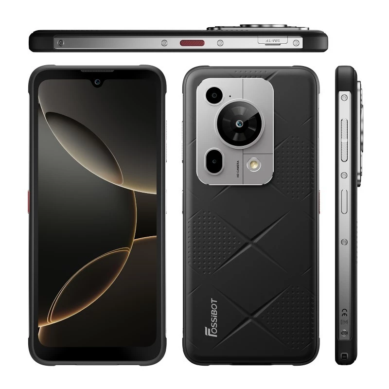 Išmanusis telefonas FOSSiBOT F112 Pro juodas