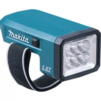 Makita BML146 juoda, mėlyna LED lempa